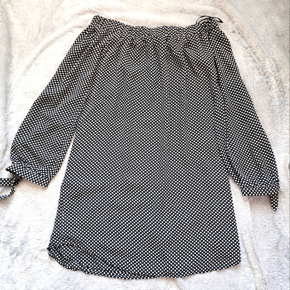 Express off shoulder dress